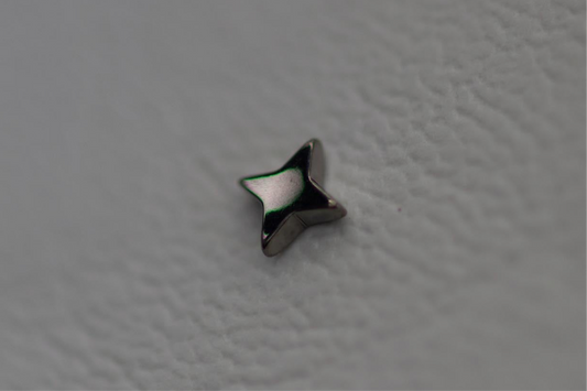 Ti 4-Point Star Threadless End