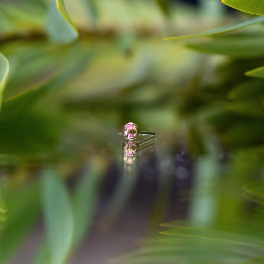 2.5mm Gold Bead - 14k Threadless End